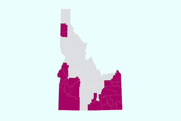 Idaho map